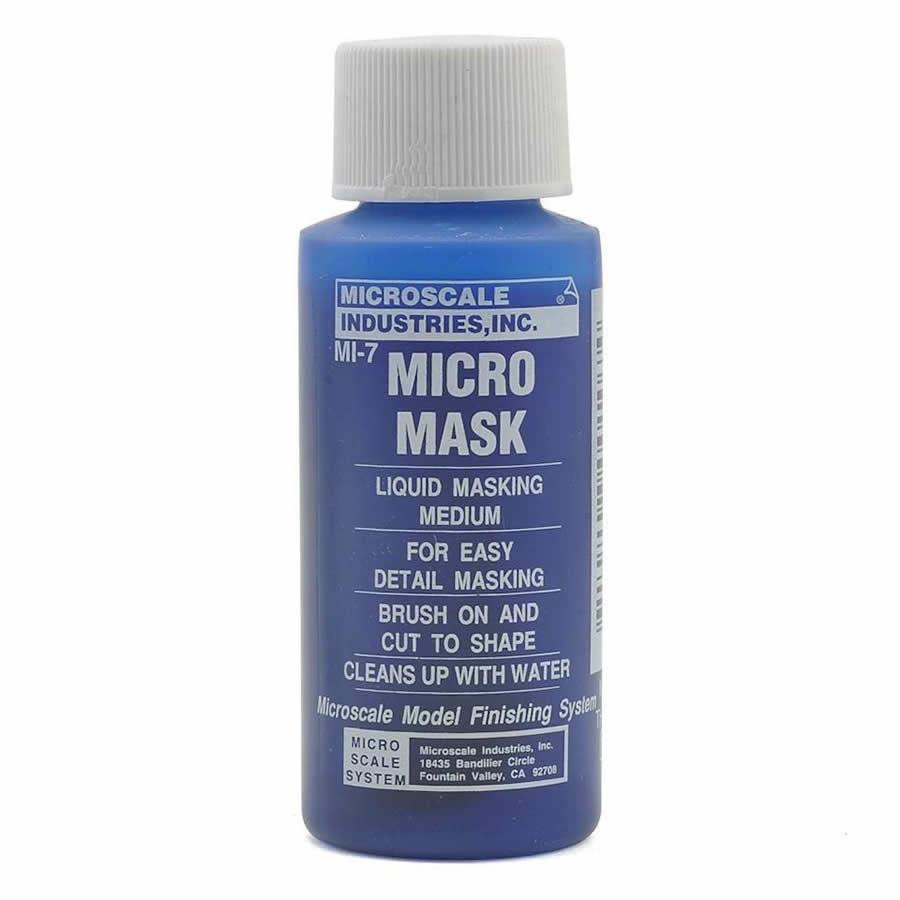 MSM7 Micro Mask Liquid Masking Medium 1oz Bottle Microscale Models (ONLINE ORDER ONLY)