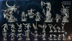 3D Printed Archvillain Games Moonshard Moondance - Shadows of Argantos 28 32mm D&D (Online Only)