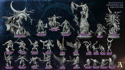 3D Printed Archvillain Games Moonshard Moondance - Shadows of Argantos 28 32mm D&D (Online Only)