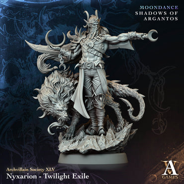 3D Printed Archvillain Games Nyxarion Twilight Exile Archvillain Society Vol ΧIX 28 32mm D&D (Online Only)
