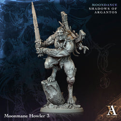 3D Printed Archvillain Games Moonmane Howler Moondance - Shadows of Argantos 28 32mm D&D (Online Only)