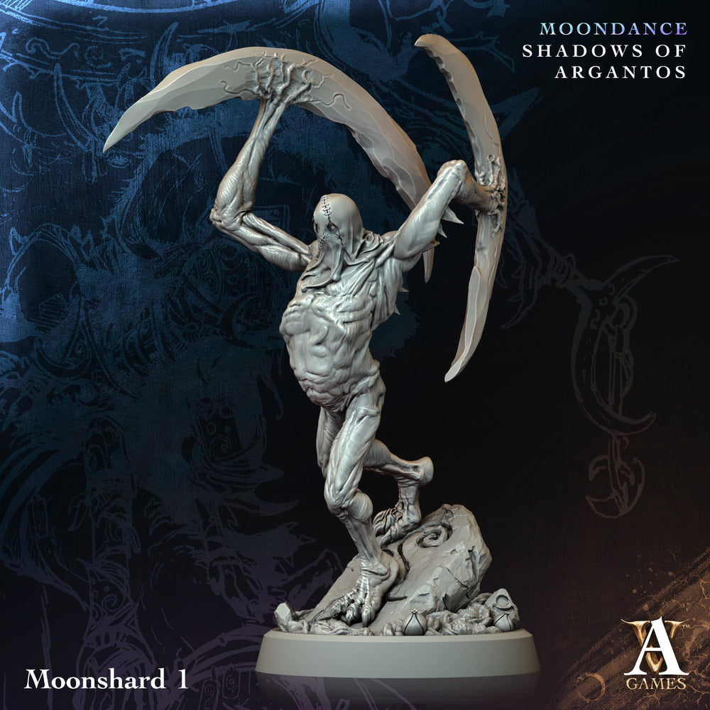 3D Printed Archvillain Games Moonshard Moondance - Shadows of Argantos 28 32mm D&D (Online Only)