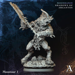 3D Printed Archvillain Games Moontaur Moondance - Shadows of Argantos 28 32mm D&D (Online Only)