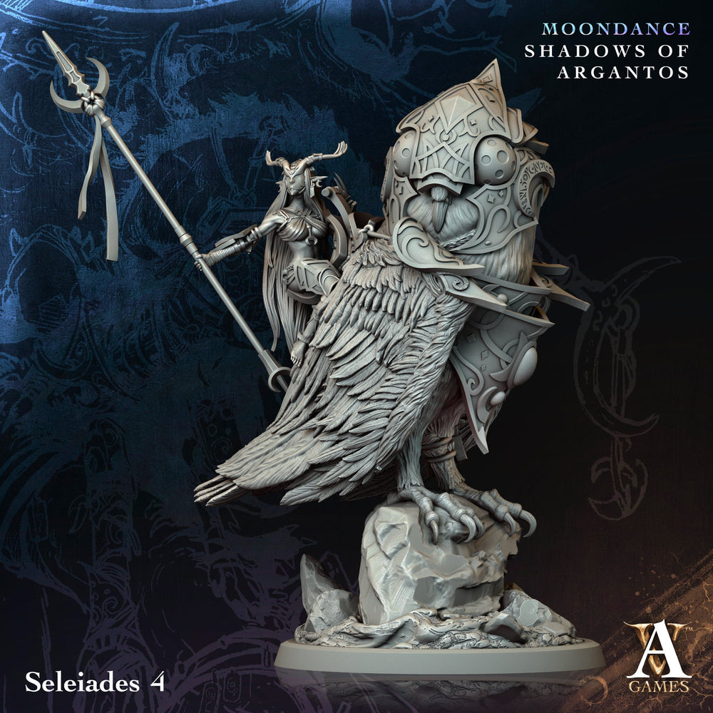3D Printed Archvillain Games Selenoprosopos Moondance - Shadows of Argantos 28 32mm D&D (Online Only)