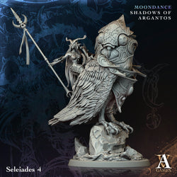 3D Printed Archvillain Games Selenoprosopos Moondance - Shadows of Argantos 28 32mm D&D (Online Only)