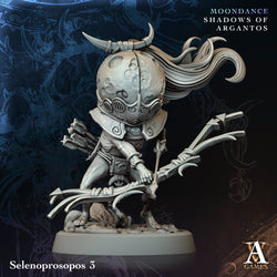 3D Printed Archvillain Games Selenoprosopos Moondance - Shadows of Argantos 28 32mm D&D (Online Only)