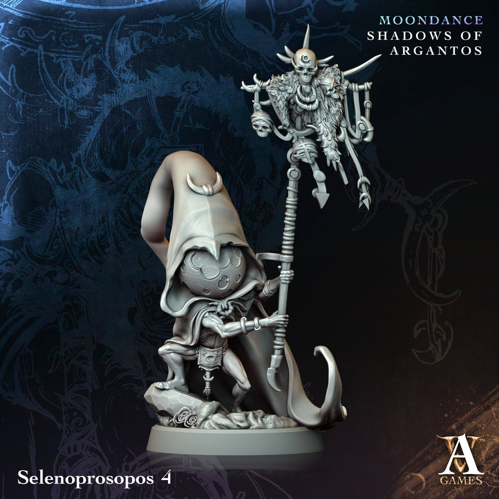 3D Printed Archvillain Games Selenoprosopos Moondance - Shadows of Argantos 28 32mm D&D (Online Only)