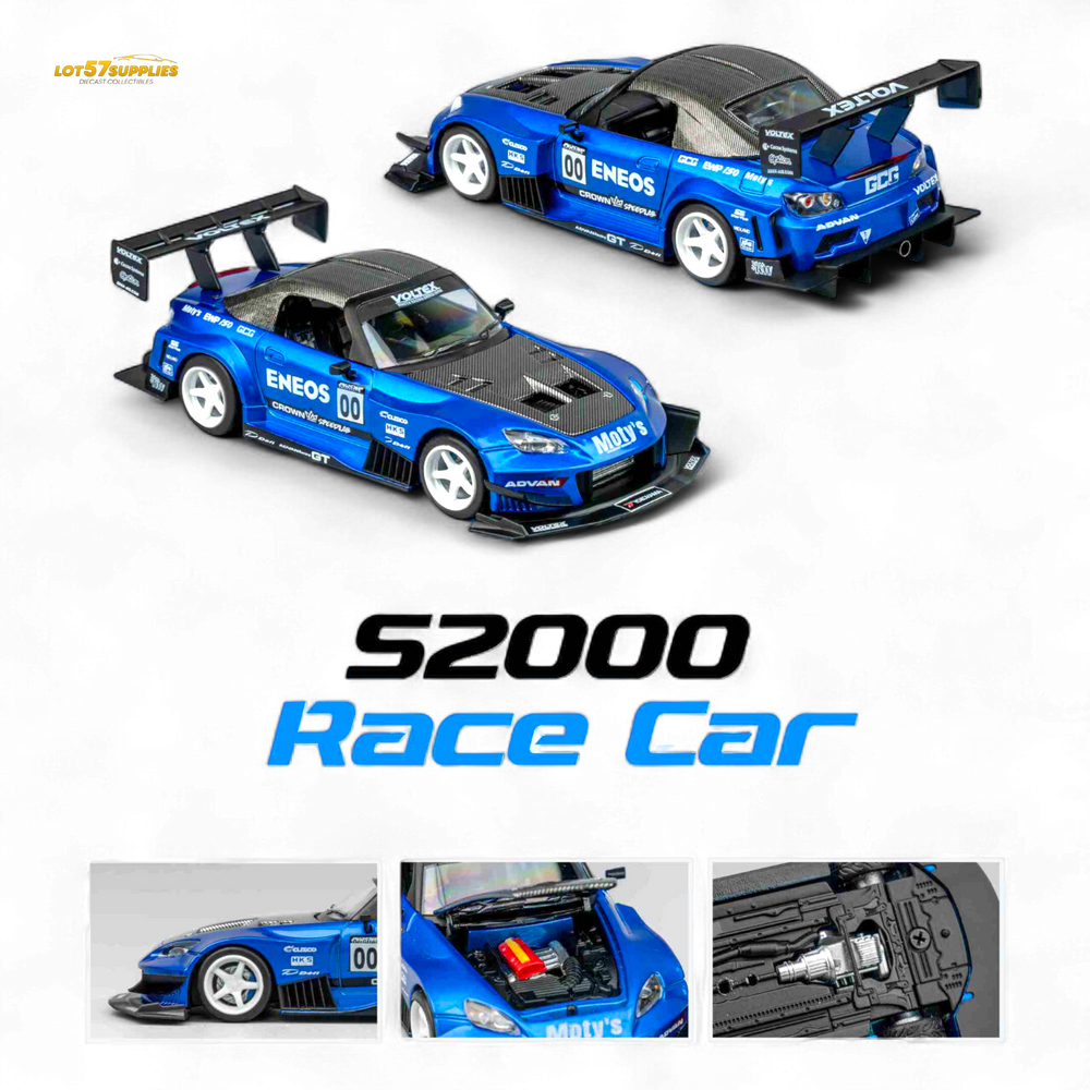 (Pre-Order) MicroTurbo S2000 ENEOS #00 TOP FUEL - Candy Blue 1:64 (ONLINE ORDER ONLY)