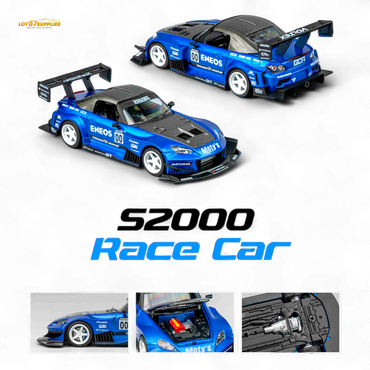 (Pre-Order) MicroTurbo S2000 ENEOS #00 TOP FUEL - Candy Blue 1:64 (ONLINE ORDER ONLY)