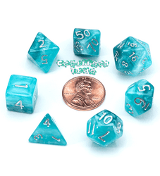 12mm Mighty Tiny Dice Set (7 Dice) (ONLINE ORDER ONLY)