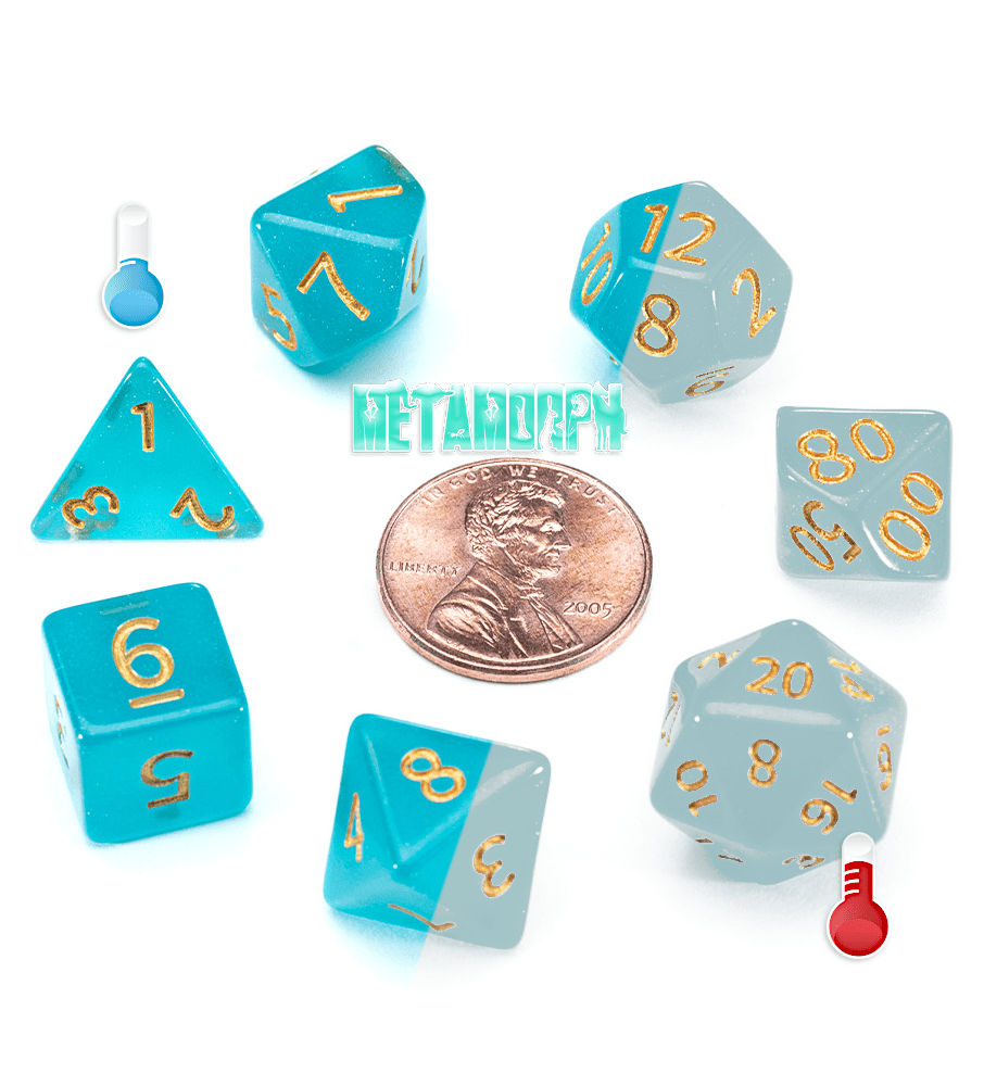 12mm Mighty Tiny Dice Set (7 Dice) (ONLINE ORDER ONLY)