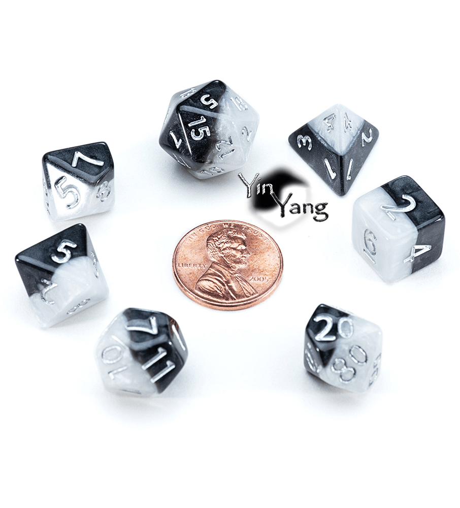 12mm Mighty Tiny Dice Set (7 Dice) (ONLINE ORDER ONLY)
