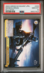 2023 WEISS SCHWARZ JAPANESE DISNEY 100 MANDALORIAN Dsw/S104 25 PSA 10 (Online Order Only)