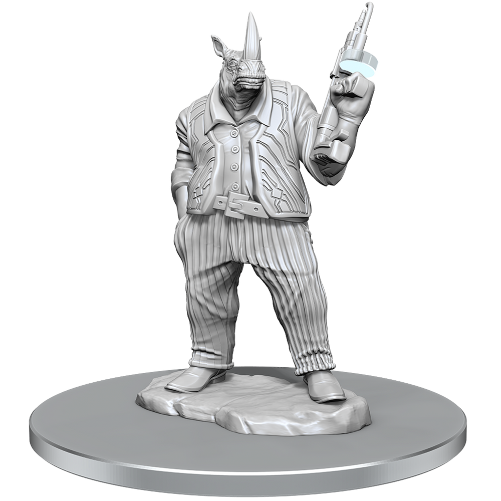 Magic: The Gathering Miniatures: Freelance Muscle and Rhox Pummeler (Online Order Only)