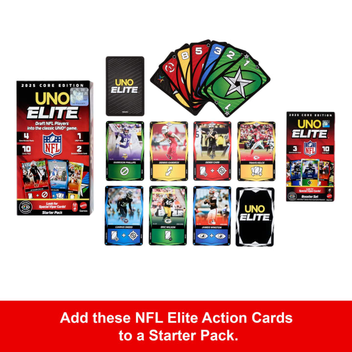 UNO: Elite NFL - 2025 Core Edition - Booster Set (ONLINE ORDER ONLY)
