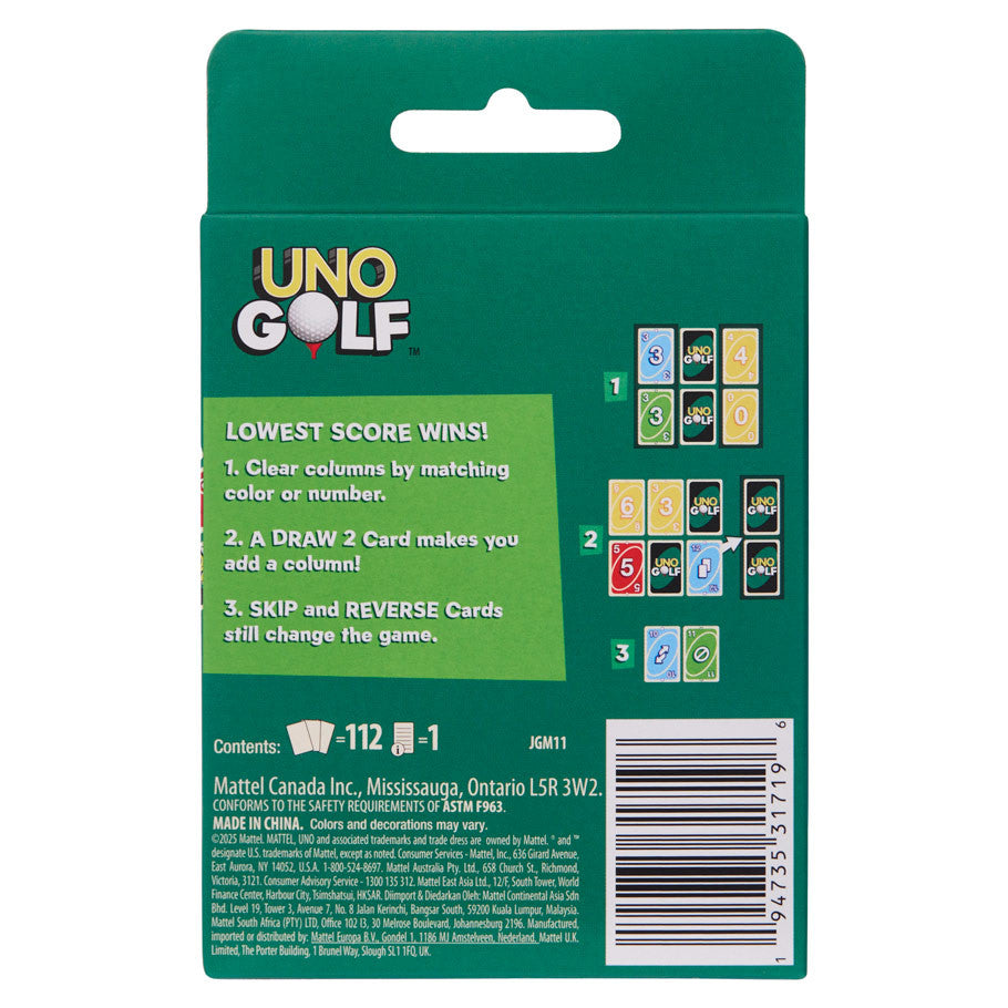 UNO: Golf (ONLINE ORDER ONLY)