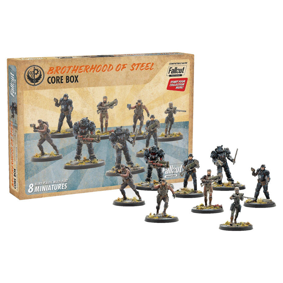 Fallout: Wasteland Warfare - Brotherhood of Steel - Core Box (Plastic) (ONLINE ORDER ONLY)