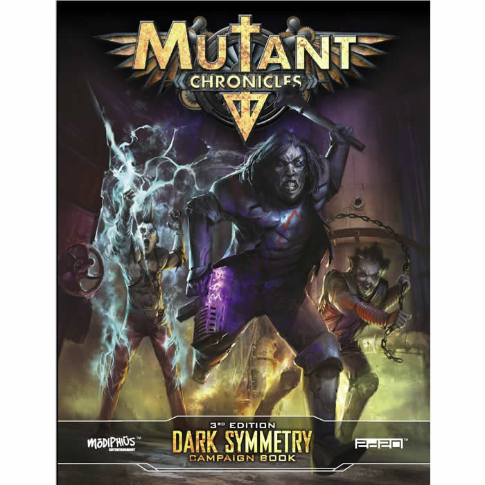 MUH050002 Dark Symmetry Mutant Chronicles RPG Campaign Book Modiphius (ONLINE ORDER ONLY)