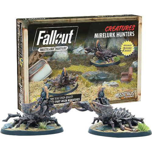 Fallout: Wasteland Warfare - Creatures - Mirelurk Hunters (ONLINE ORDER ONLY)