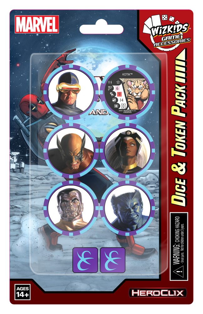 HeroClix: X-Men - Rise and Fall - Dice and Token Pack (ONLINE ORDER ONLY)