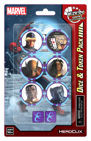 HeroClix: X-Men - Rise and Fall - Dice and Token Pack (ONLINE ORDER ONLY)