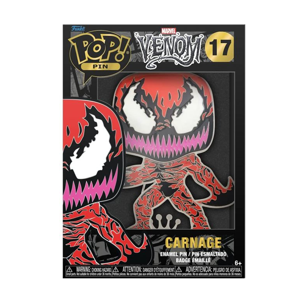 Funko POP! Pins: Marvel Venom - Venom Carnage #17 (ONLINE ORDER ONLY)