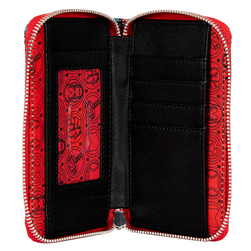 Loungefly: Marvel - Avengers Tattoo Zip Around Wallet (ONLINE ORDER ONLY)