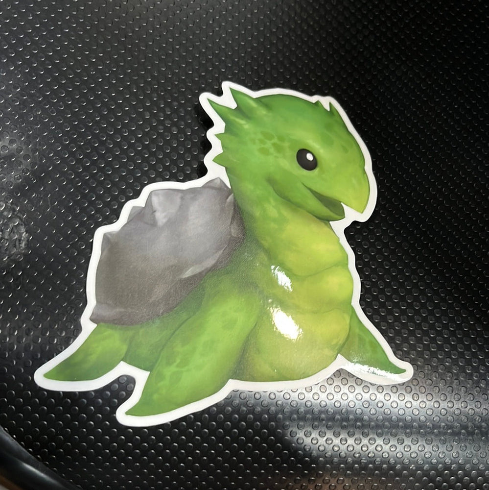Baby Bestiary: Dragon Turtle Plush Sticker (ONLINE ORDER ONLY)