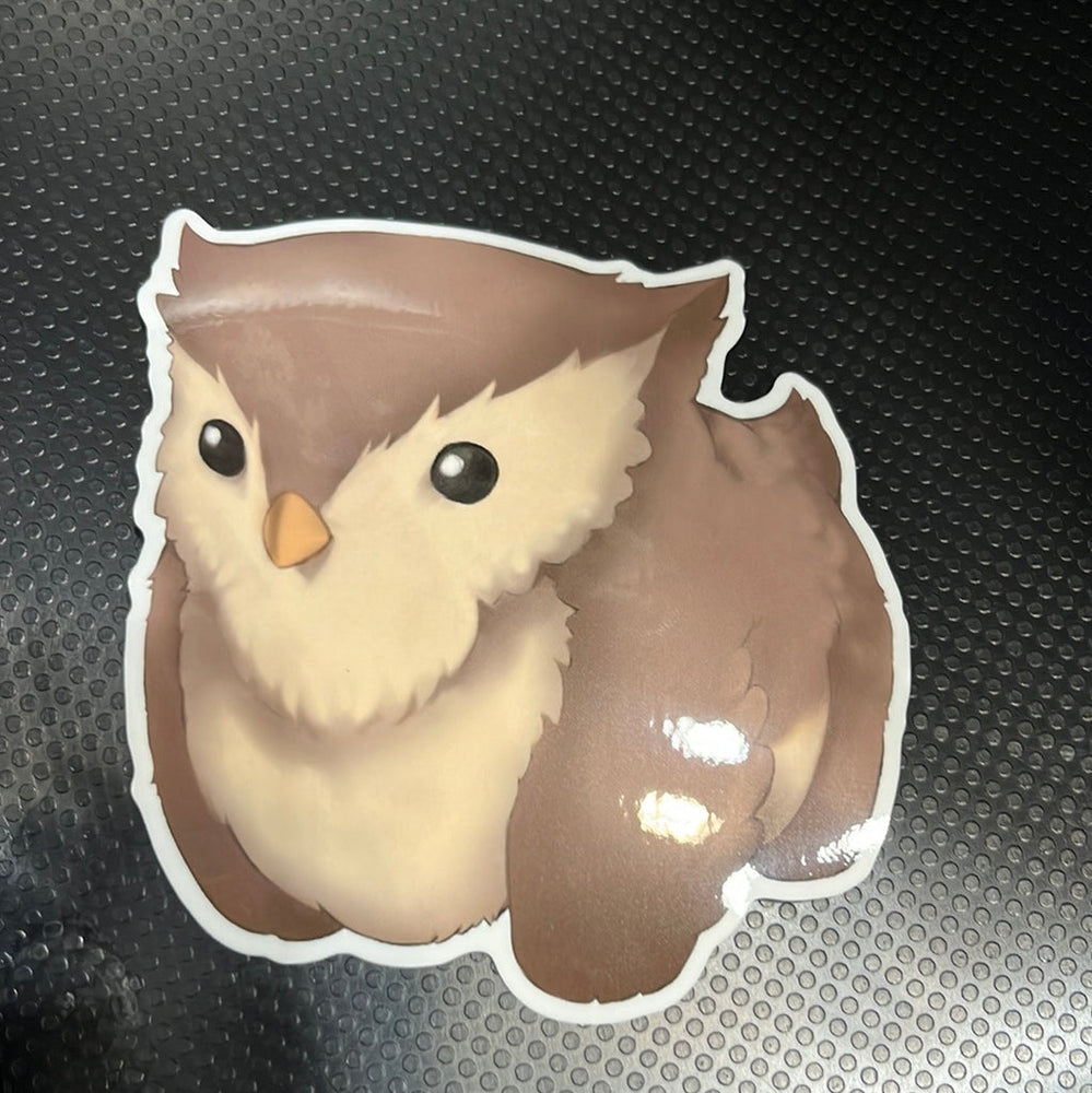 Metal Weave Games: Owlbear Plush Sticker (ONLINE ORDER ONLY)