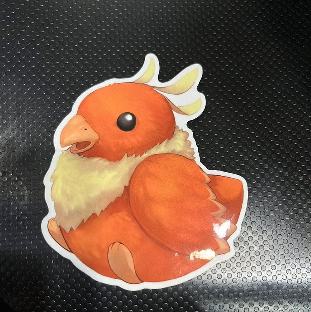 Metal Weave Games: Pheonix Plush Sticker (ONLINE ORDER ONLY)