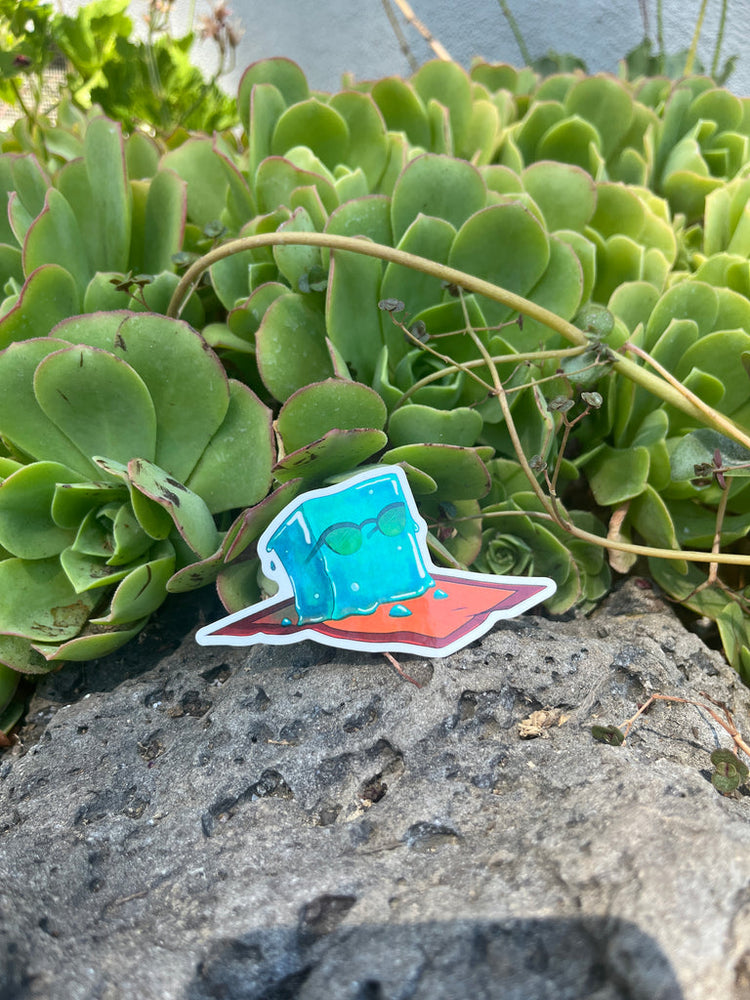 Metal Weave Games: Summer Cube Sticker (ONLINE ORDER ONLY)