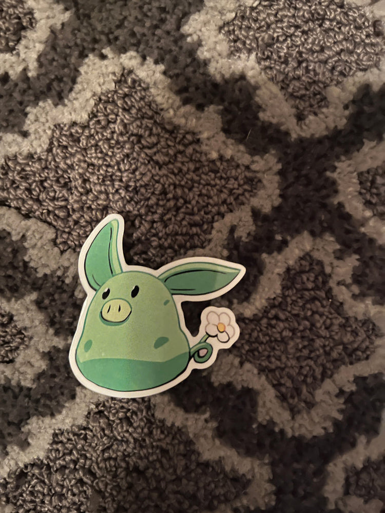 Metal Weave Games: Leafpig Sticker (ONLINE ORDER ONLY)