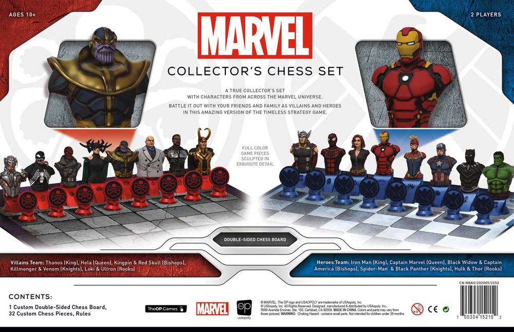 Marvel Collector’s Chess Set (ONLINE ORDER ONLY)