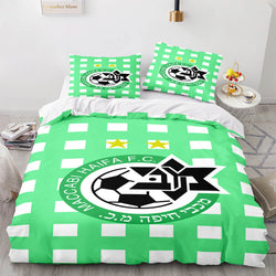 Maccabi Haifa F.C. Bedding Set Quilt Duvet Cover Throw Bedding Sets (Online Order Only)