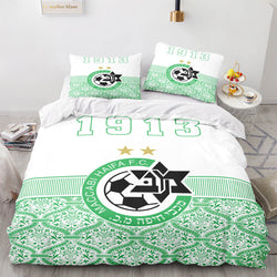 Maccabi Haifa F.C. Bedding Set Quilt Duvet Cover Throw Bedding Sets (Online Order Only)