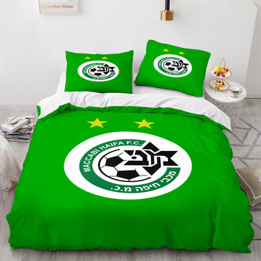 Maccabi Haifa F.C. Bedding Set Quilt Duvet Cover Throw Bedding Sets (Online Order Only)