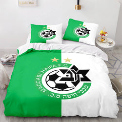 Maccabi Haifa F.C. Bedding Set Quilt Duvet Cover Throw Bedding Sets (Online Order Only)