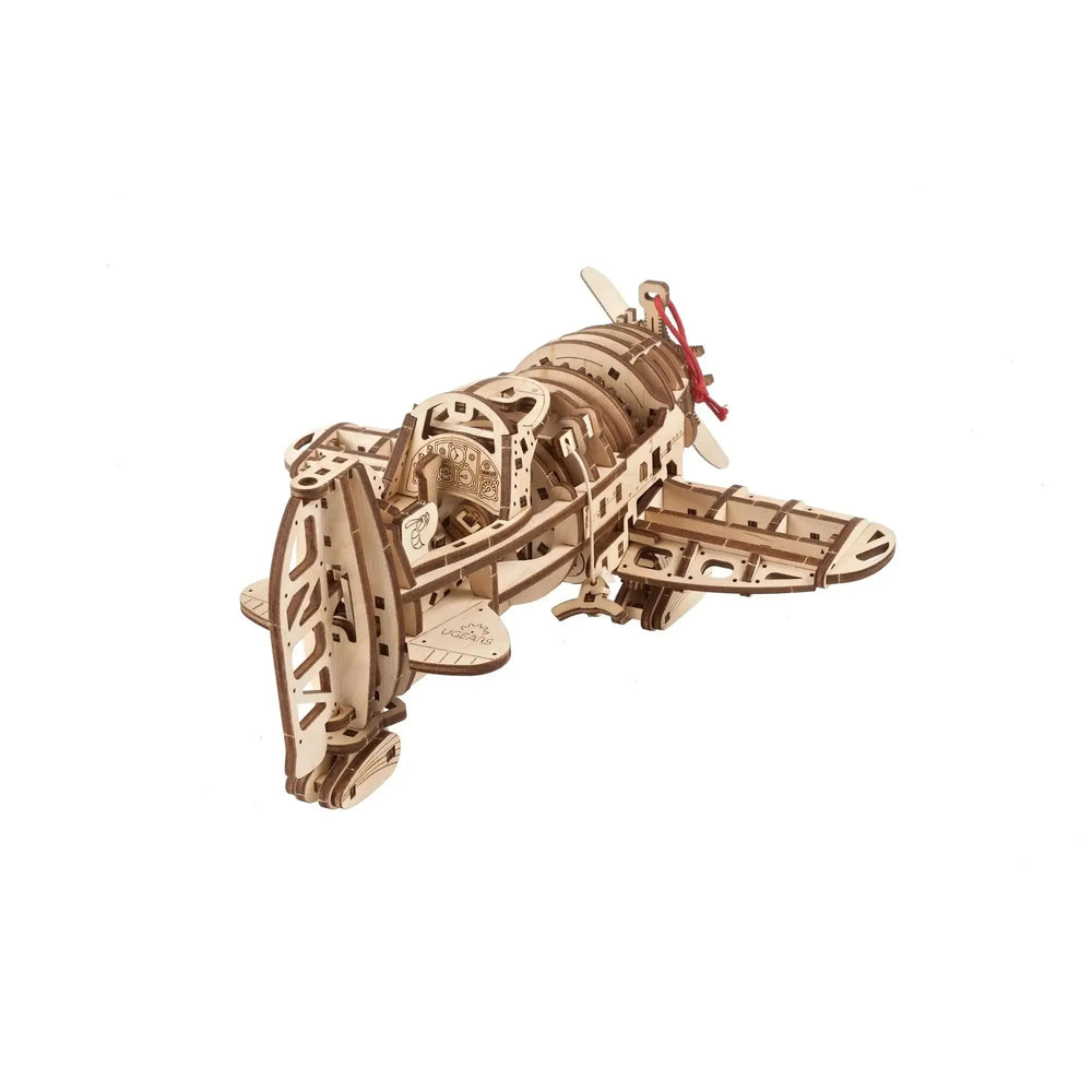 Mad Hornet Airplane 3D Wood Model Kit UGEARS (ONLINE ORDER ONLY)