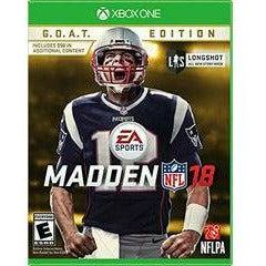 Madden NFL 18 GOAT Edition - Xbox One (Online Order Only)