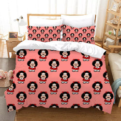 Mafalda Bedding Set Pattern Quilt Cover Without Filler (Online Order Only)