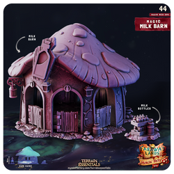 3D Printed Cast n Play Red Magic Spa Set 28mm 32mm D&D (Online Only)