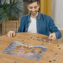 Magical Christmas 500 Piece Glow in the Dark Jigsaw Puzzle Ravensburger