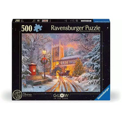 Magical Christmas 500 Piece Glow in the Dark Jigsaw Puzzle Ravensburger
