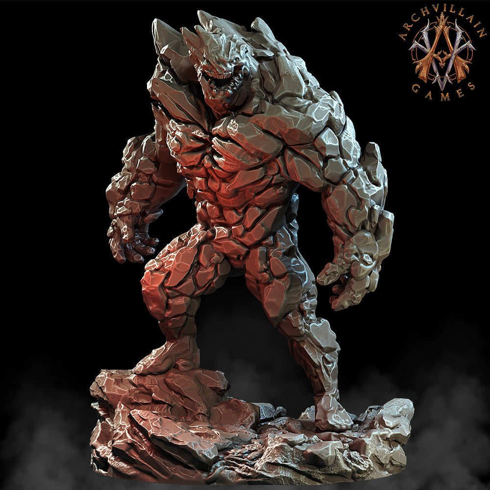 3D Printed Archvillain Games Magma Lords - Magma Elemental 28mm 32mm D&D (Online Only)