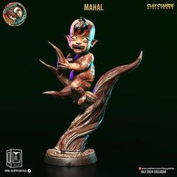 3D Printed Clay Cyanide Tiyanak Philippine Mythology 28 32 mm D&D (Online Only)