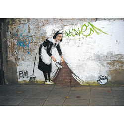 Maid (Sweep it Under the Carpet) by Banksy 1000 Piece Jigsaw Puzzle Piatnik (ONLINE ORDER ONLY)