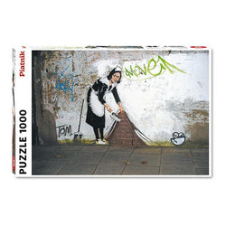 Maid (Sweep it Under the Carpet) by Banksy 1000 Piece Jigsaw Puzzle Piatnik (ONLINE ORDER ONLY)