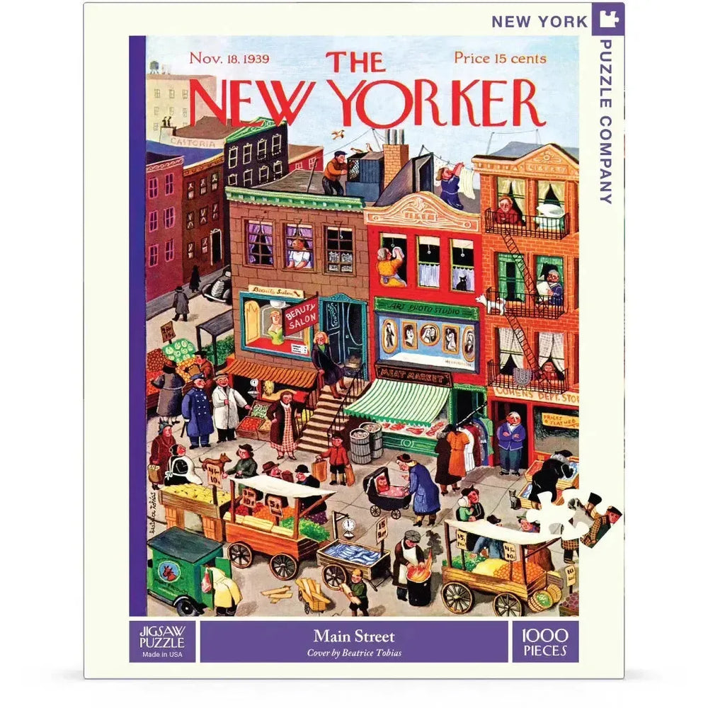 Main Street 1000 Piece Jigsaw Puzzle NYPC (ONLINE ORDER ONLY)