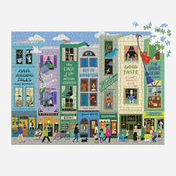 Main Street Books 1000 Piece Jigsaw Puzzle Galison