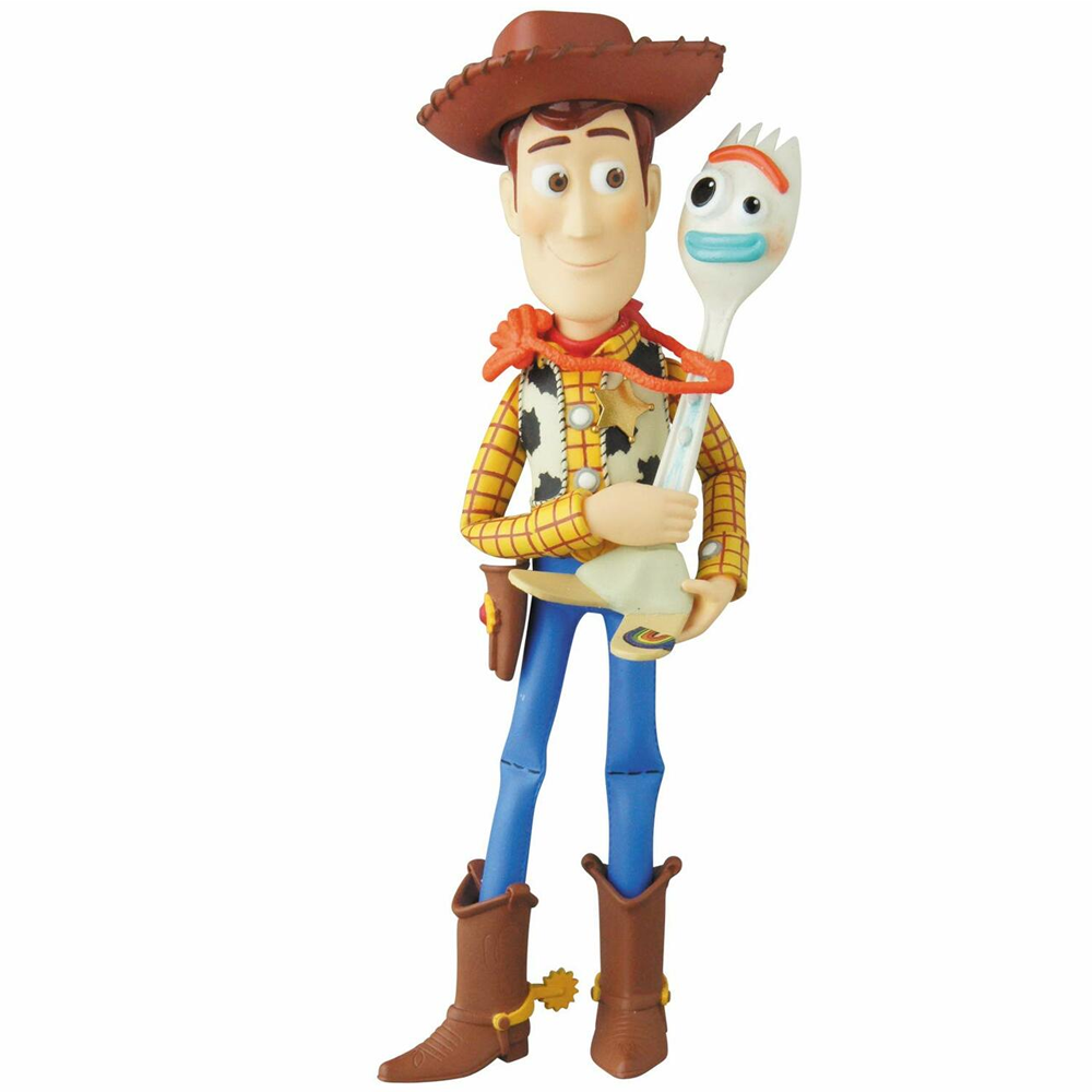 Medicom Toy: Toy Story 4 - Woody & Forky (UDF) (Ultra Detail Figure) (ONLINE ORDER ONLY)